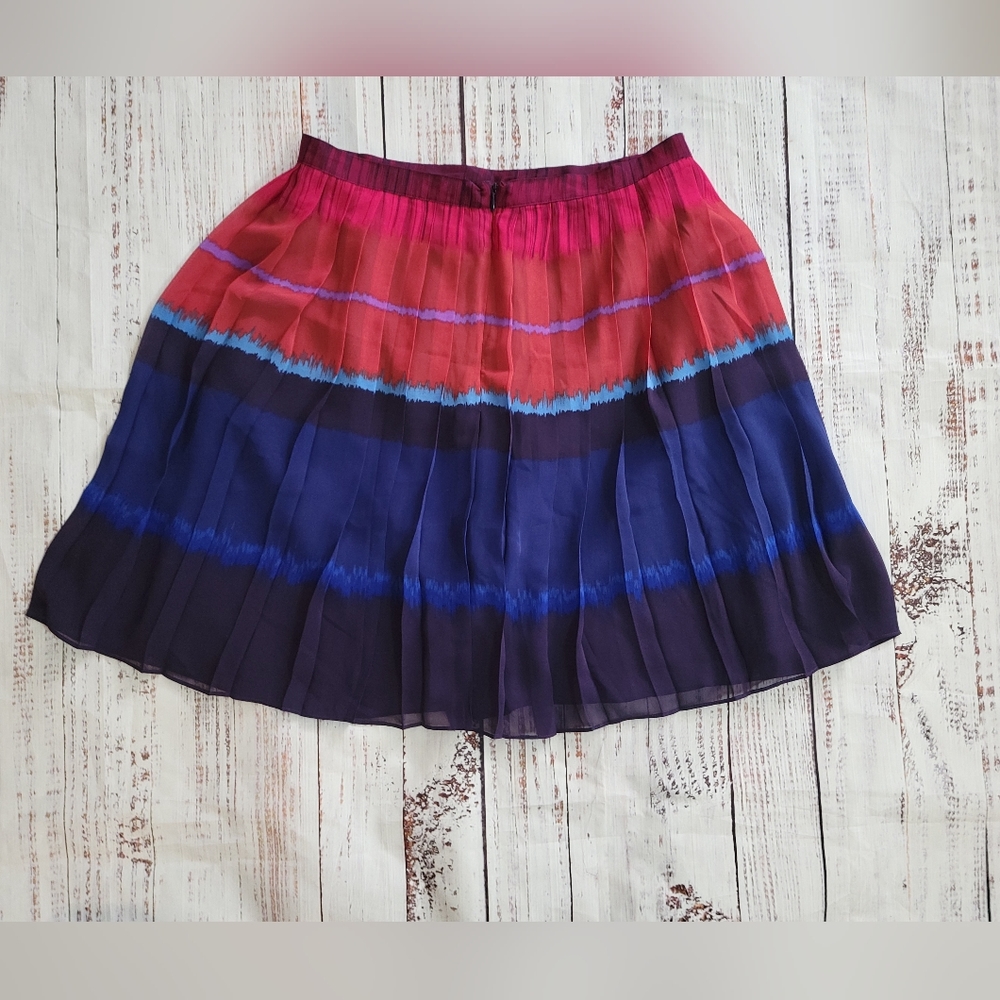 Elle S6 Pleated Ombre Skirt
